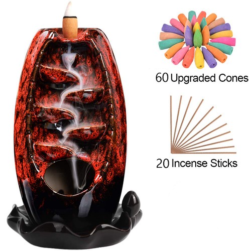 Backflow incense burner - burner, 5in1