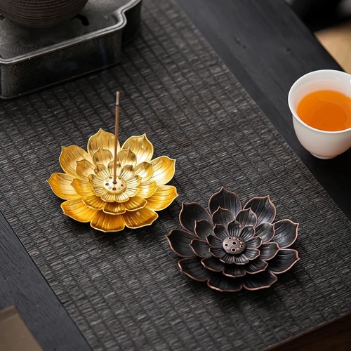 Alloy incense burner - 2-in-1,