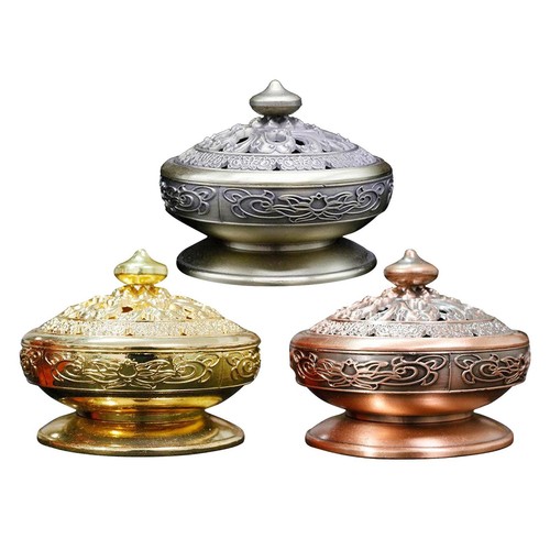 Metal mini incense cone - metal,