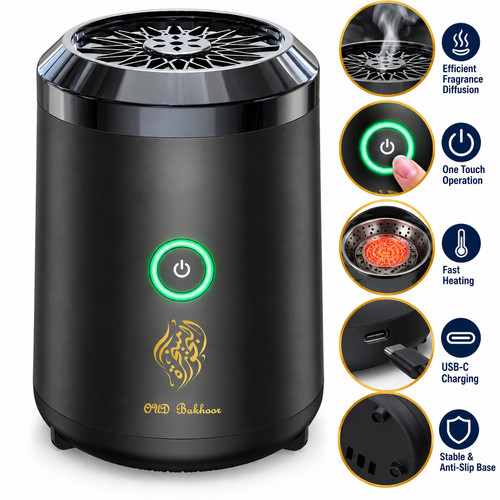 Portable mini incense burner - mini,