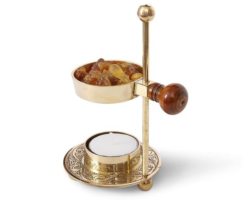 Brass resin incense - resin,